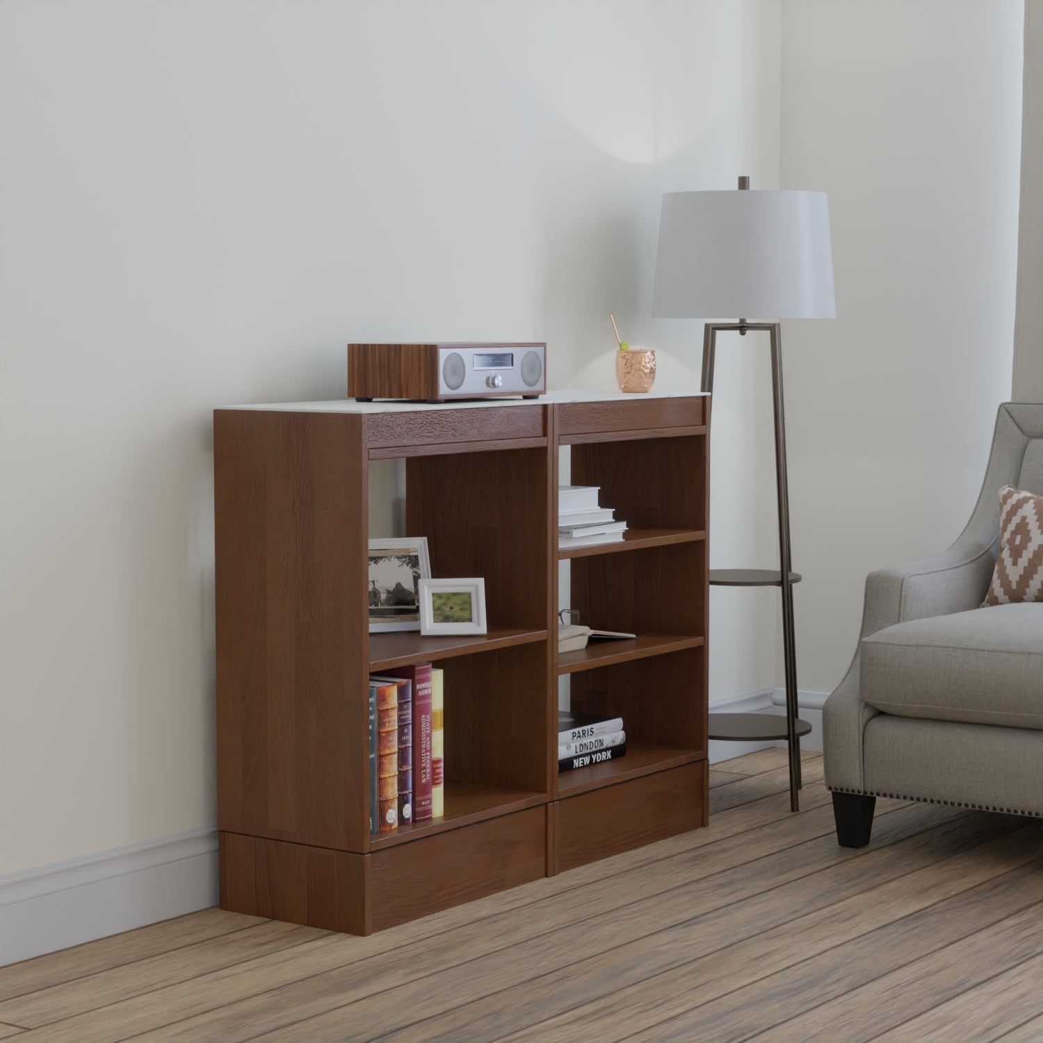 Low Bookcase - Double Unit