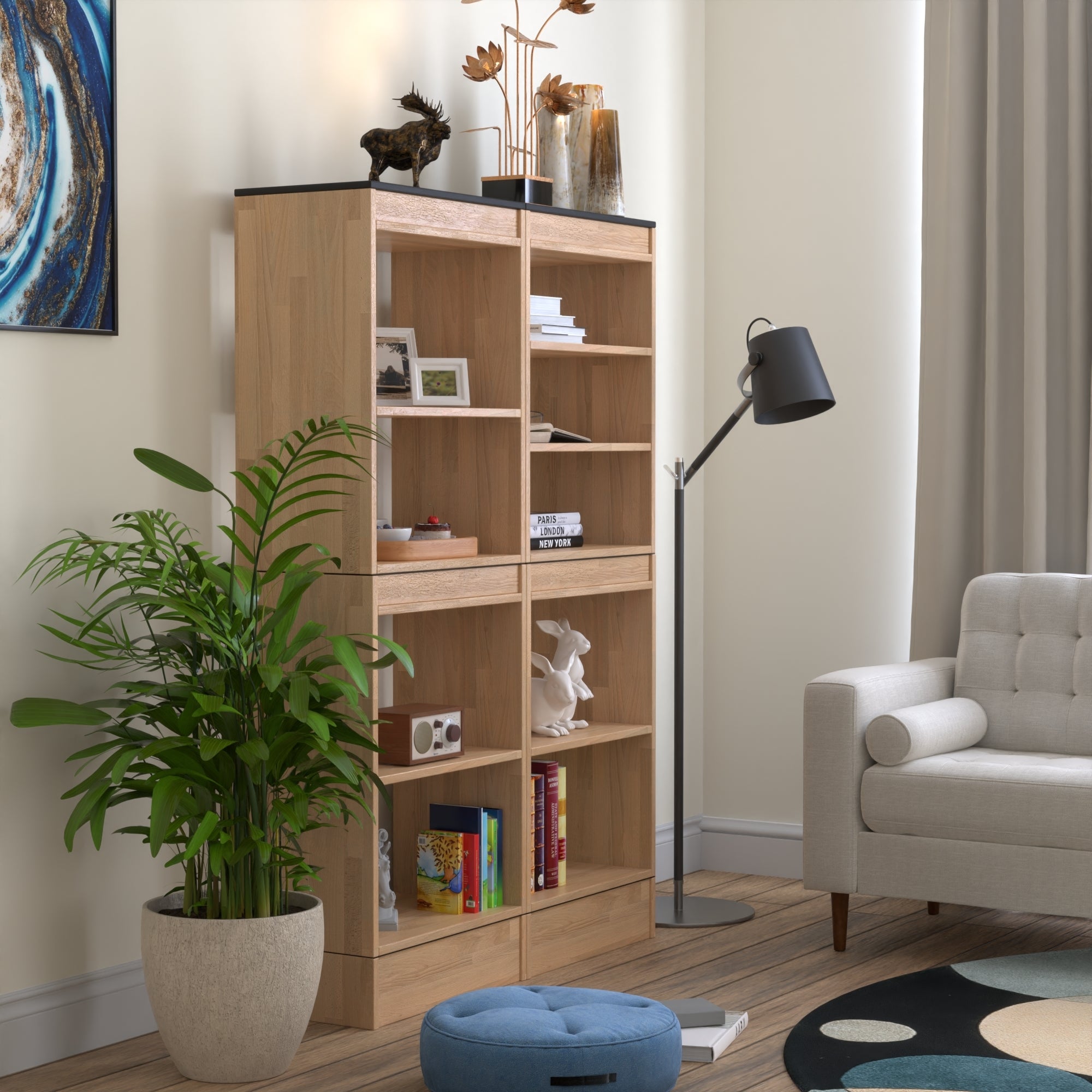 Standard Wide Bookcase