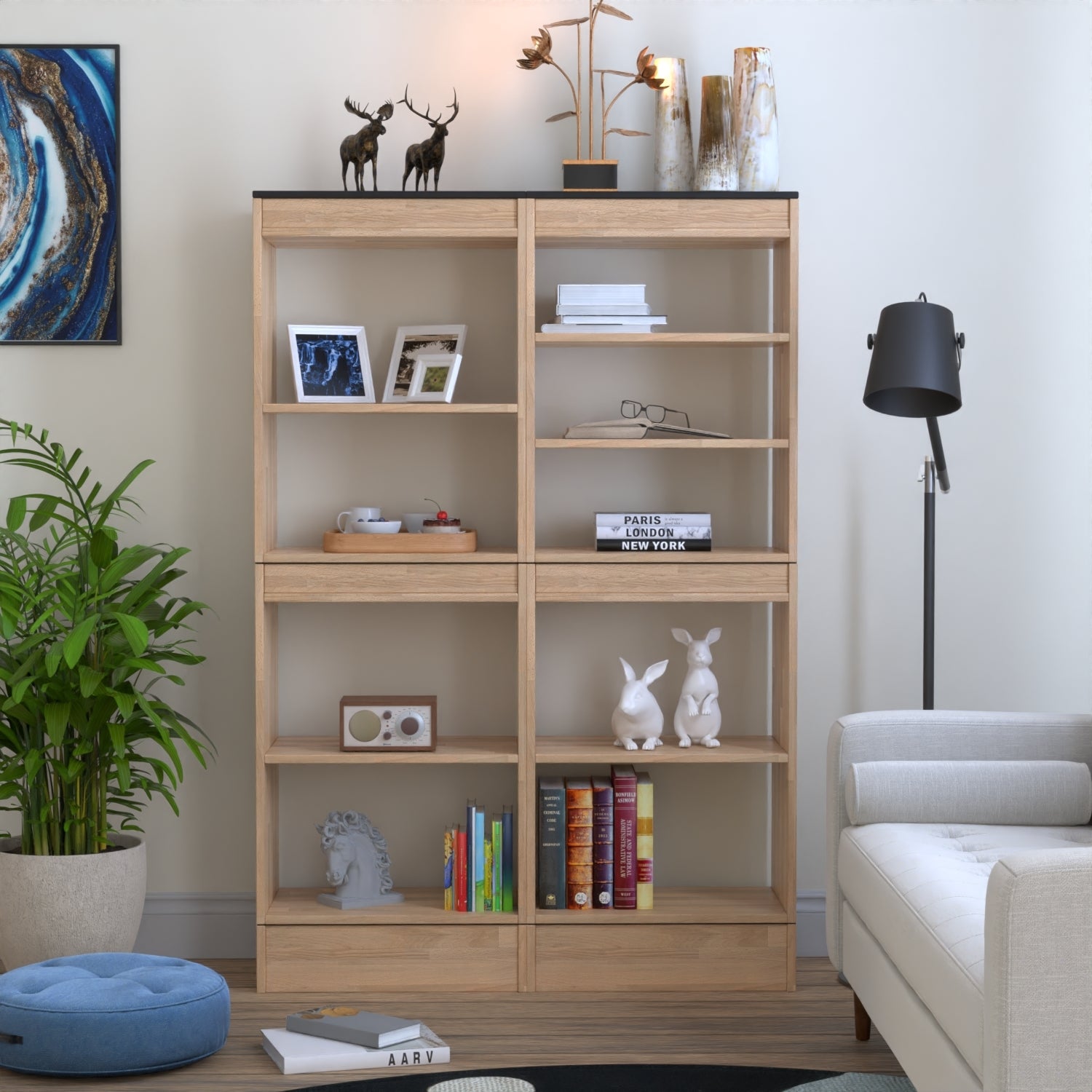 Standard Wide Bookcase