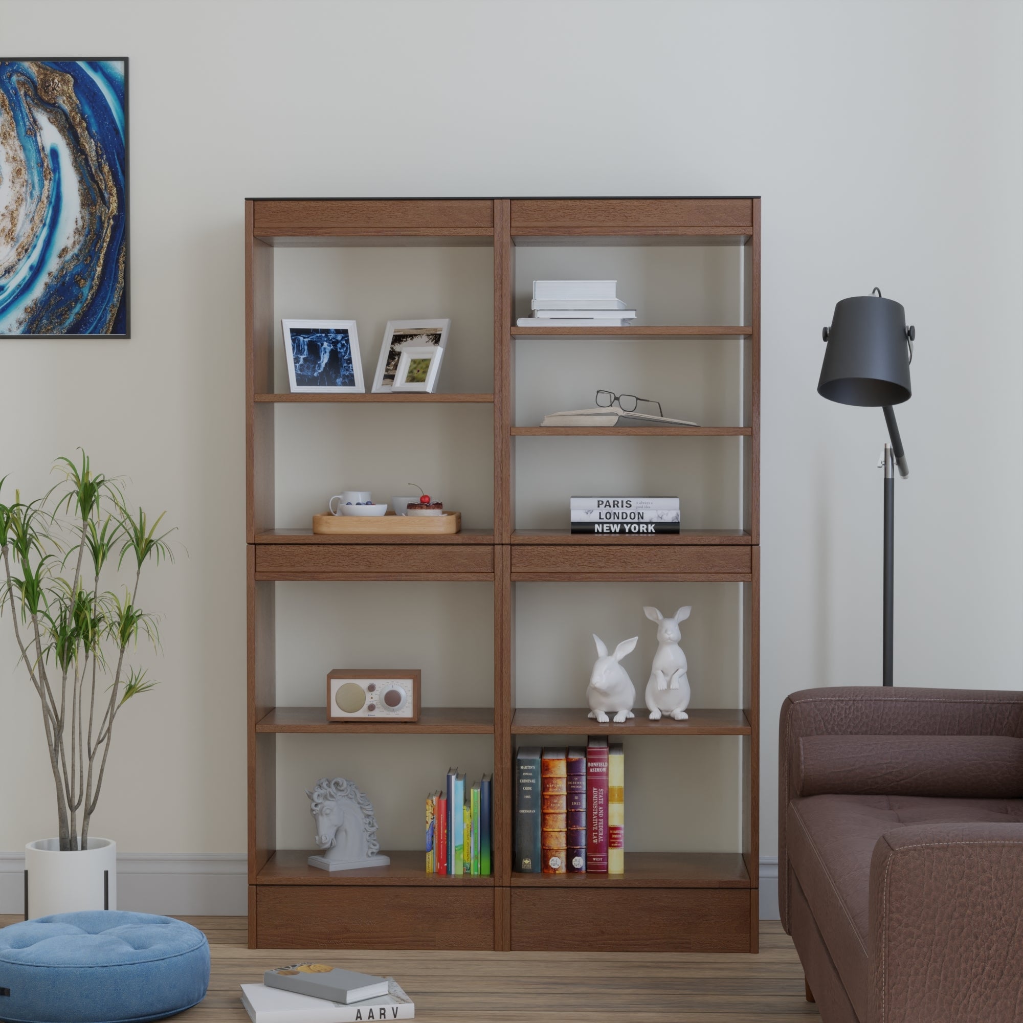 Standard Wide Bookcase